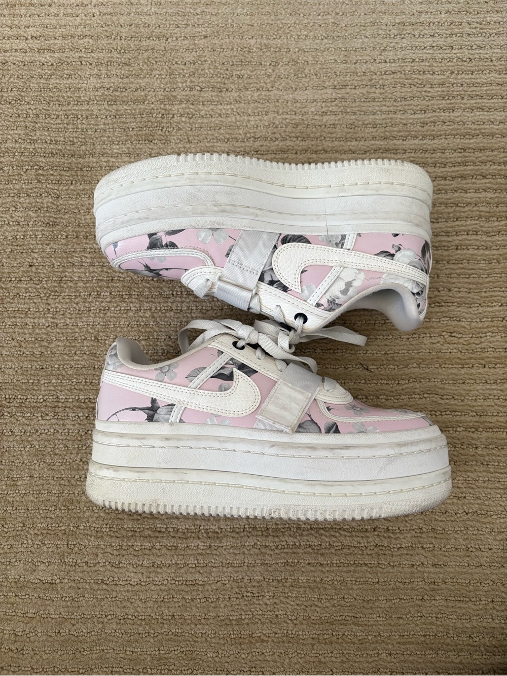 Pink Floral Nike Vandals relist